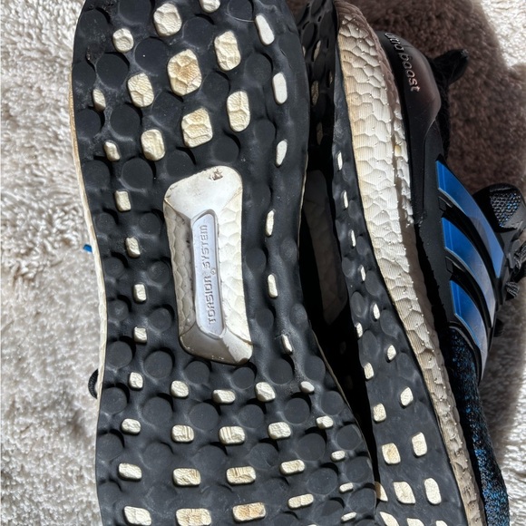 adidas Men's Blue and Black Athletic Shoes - Picture 3 of 8